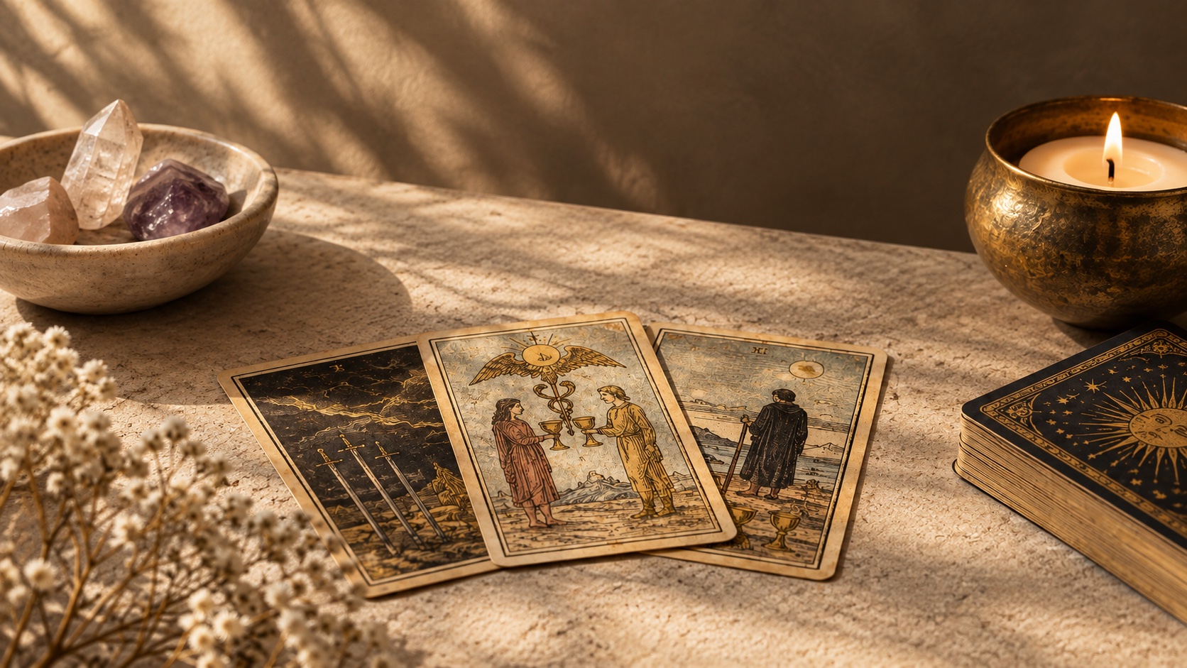 Tarot reading — relationship patterns