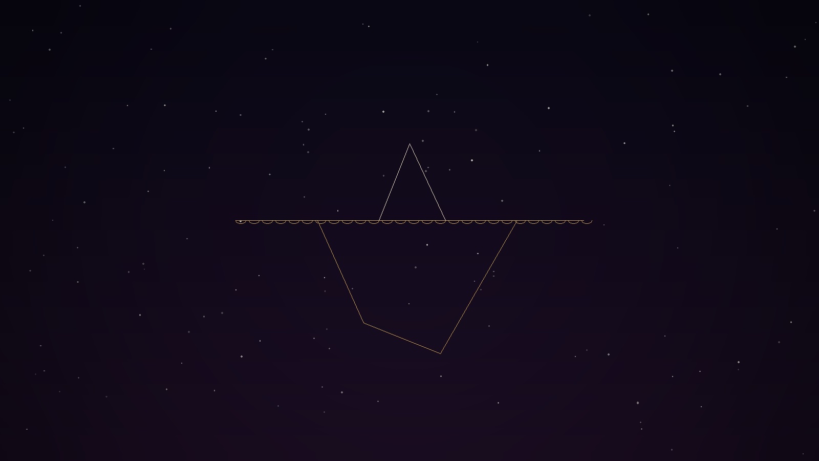 A golden iceberg symbolizing hidden burnout beneath visible metrics