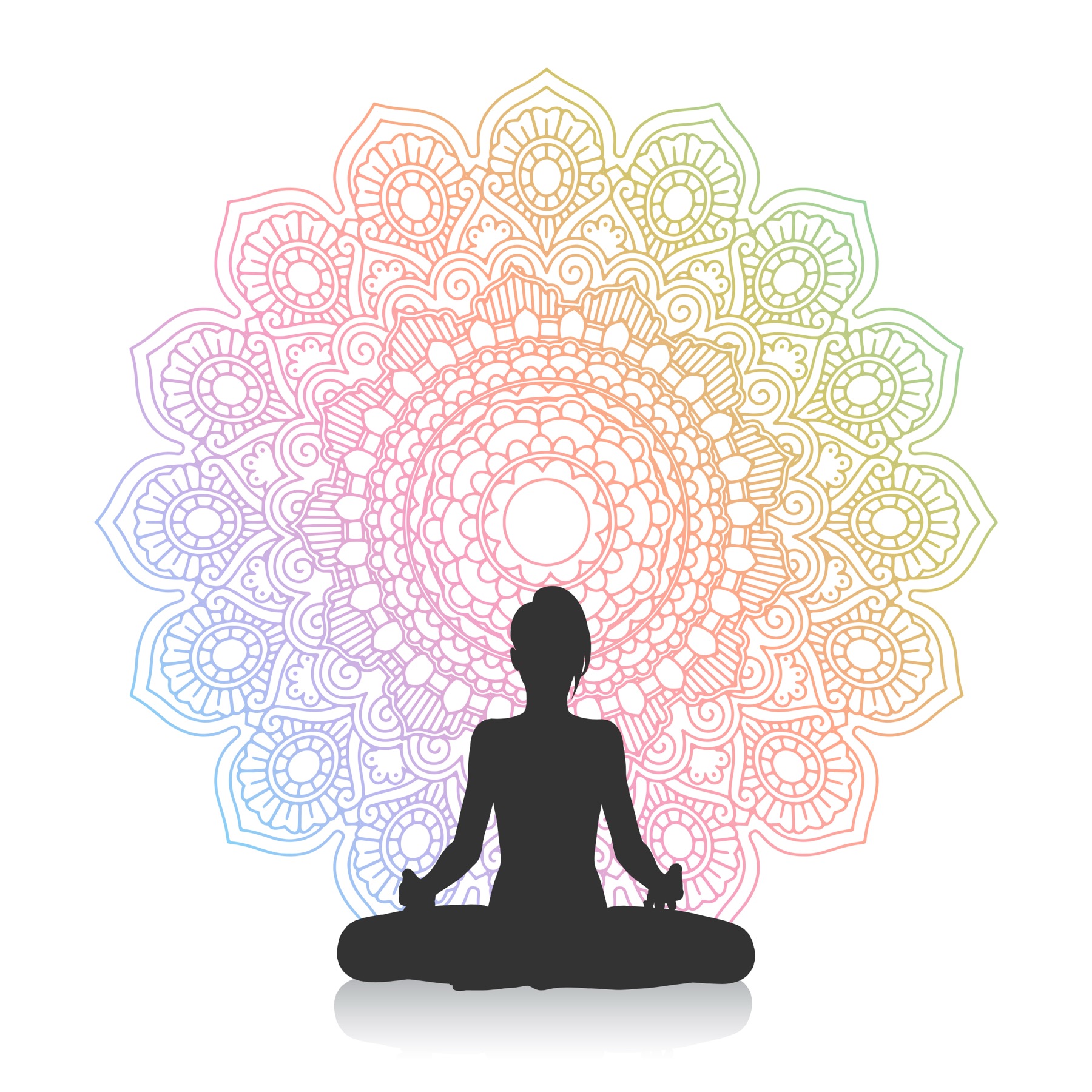 Energy channels and Prana flow through the body during a Reiki session